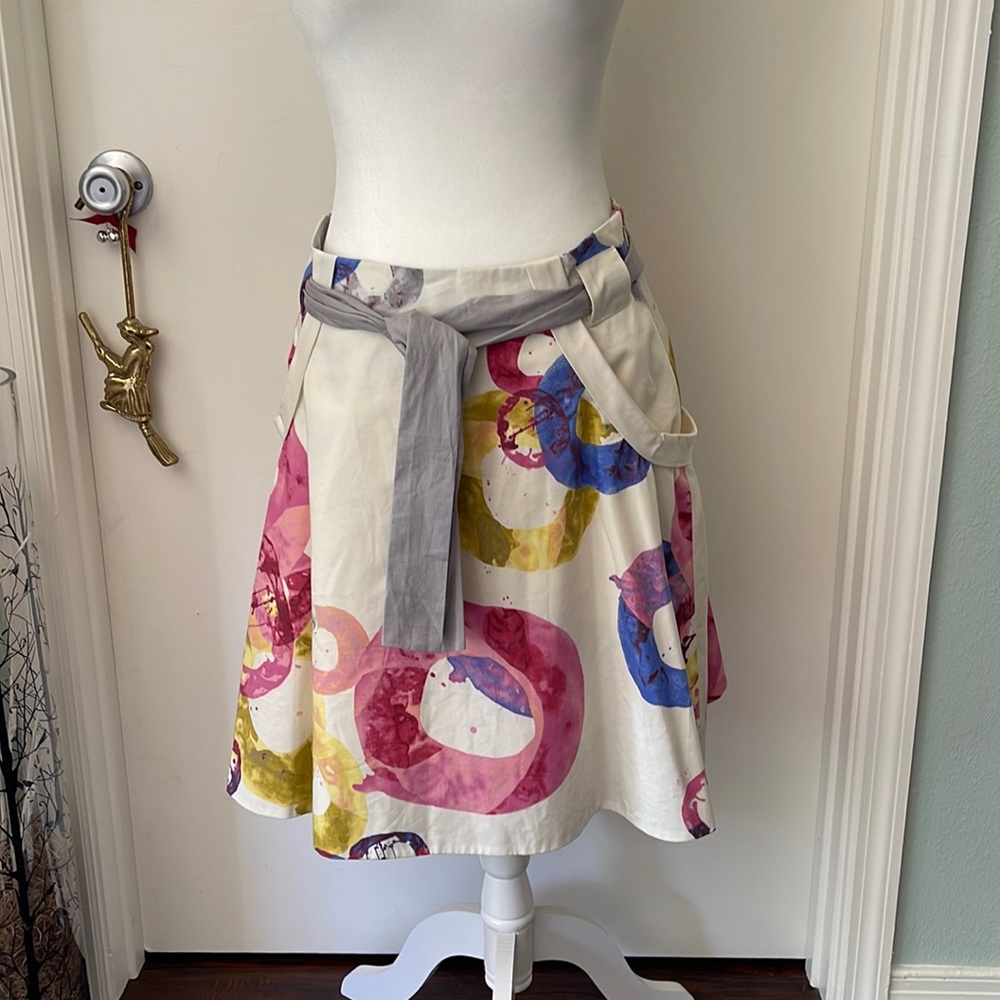 Anyhropologie Friday A line skirt with pockets!